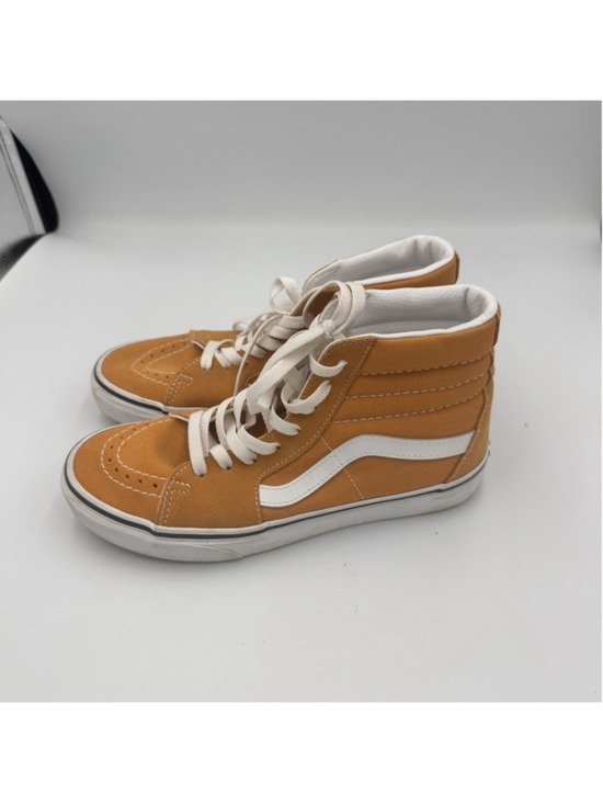 VANS Other - Vans Men's Sk8-Hi Suede Canvas Sneaker in Amazing Desert Sun / True White 6.5